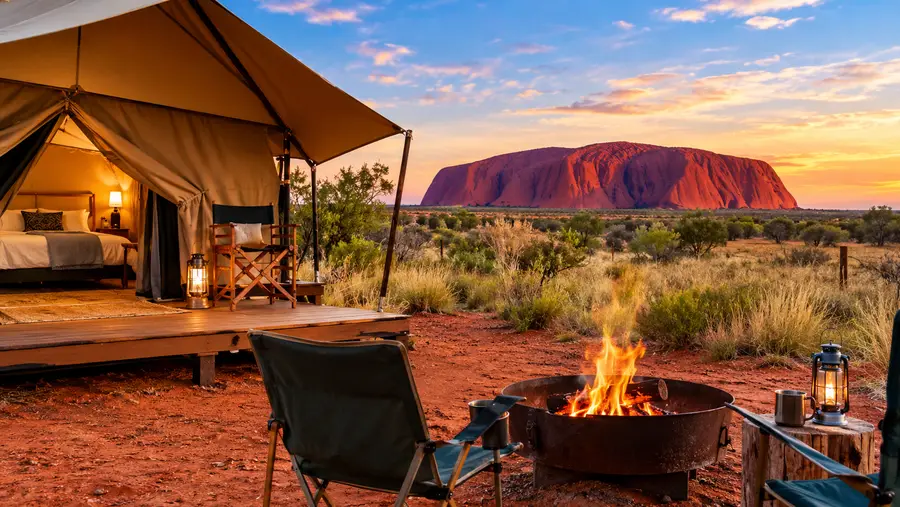 Camping at Uluru: Campgrounds, Caravan Parks, and Glamping